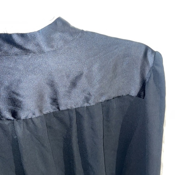 New Guess Marciano Sheer Long Sleeve Shirt Blouse S - Picture 8 of 11